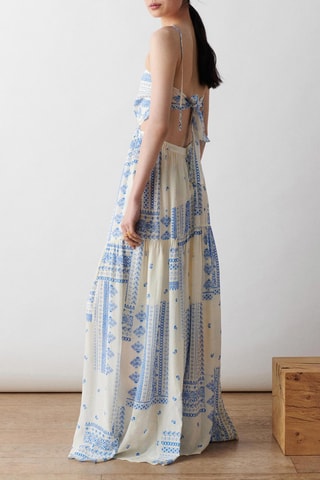 Robe longue Ilona - Ecru