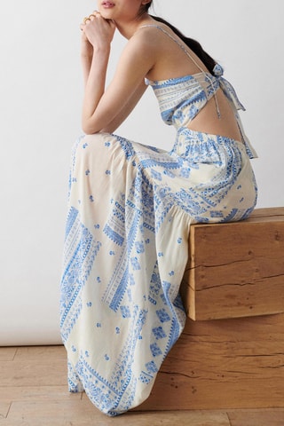 Robe longue Ilona - Ecru