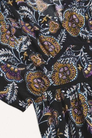 Robe midi Vienne 
Noir