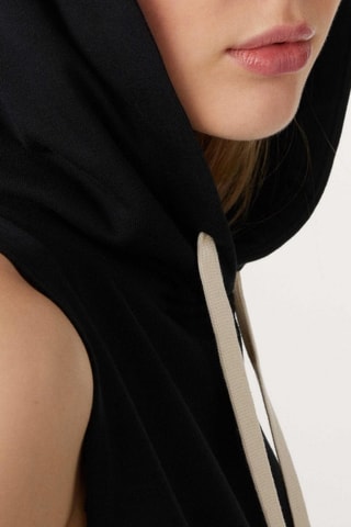 Sweat sans manches en coton biologique Laya - Anthracite