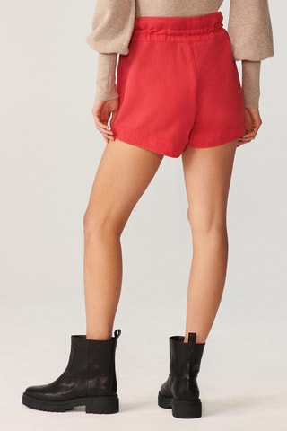 Short taille haute Yarel Rouge