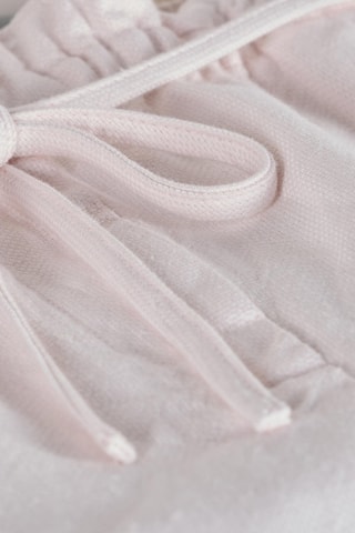 Short en lin taille haute Ioa - Ecru
