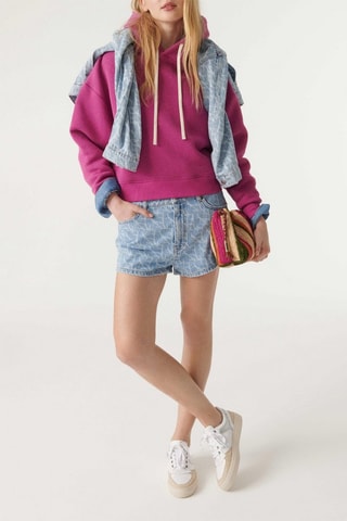 Short en jean Mosley - Bleu