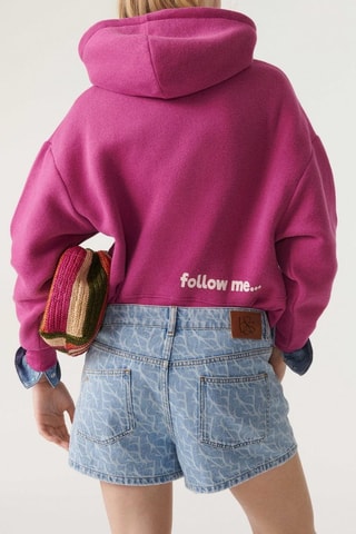 Short en jean Mosley - Bleu