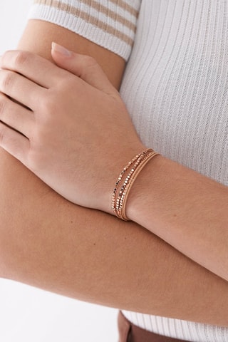 Pulsera - Rosa dorado