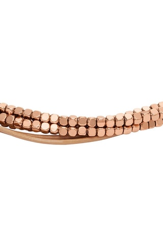 Pulsera - Rosa dorado