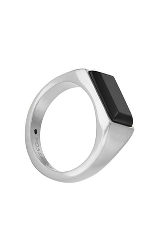 Anello chevalier - Agata 