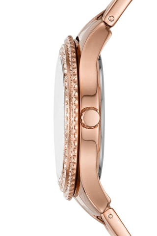 Reloj de acero - Rosa dorado