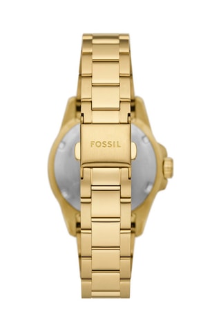 Reloj de cuarzo de acero - Dorado y plateado