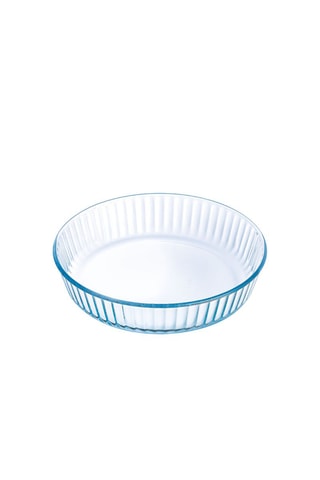 Moule à quatre quarts en verre borosilicate Bake & Enjoy - 26 cm