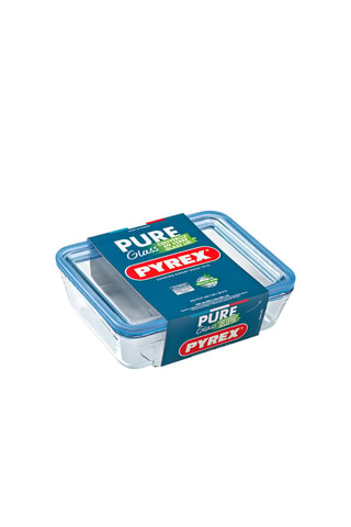 Plat de conservation rectangulaire en verre borosilicate Pure Glass - 1,5 l