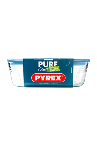 Plat de conservation rectangulaire en verre borosilicate Pure Glass - 2,6 l