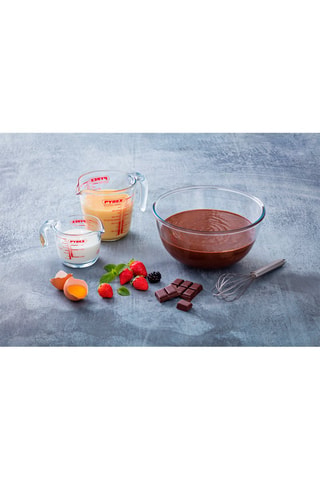 3 brocs mesureurs en verre borosilicate Pyrex® Classic - 250/500/1000 ml
