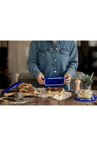 5 plats de conservation en verre borosilicate Cook&Go - 0,8 l