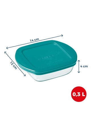 Boîte de conservation en verre Pyrex Cook & Store - 0,3 l
