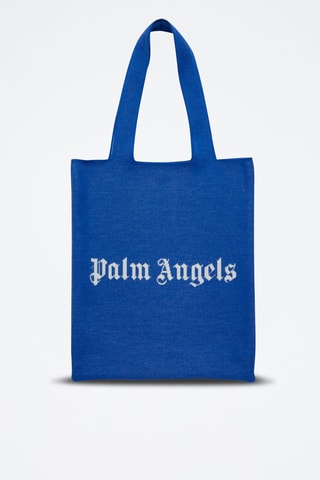 Wollen Totebag   Marineblauw