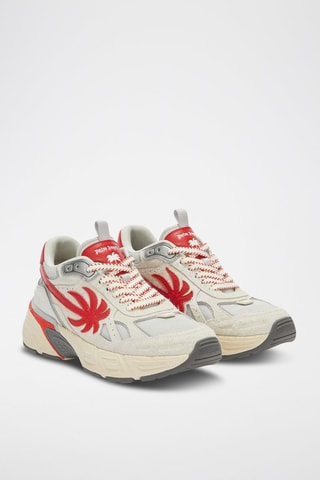 Nubuck Sneakers - Beige