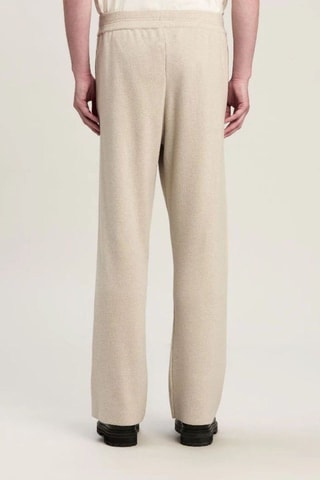 Merinoswollen en Kasjmier Broek - Beige