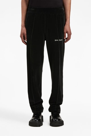 Velours Joggingbroek - Zwart