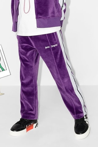 Velours Broek - Paars