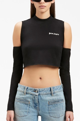 Crop Top - Zwart
