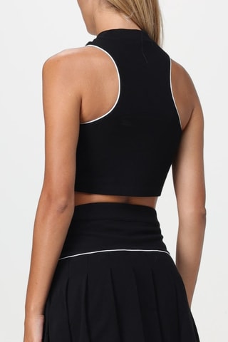 Crop Top - Zwart