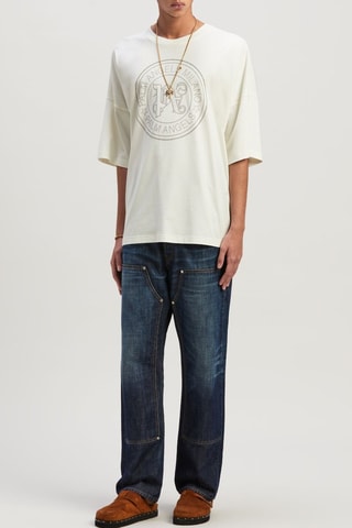 T-shirt Loose - Ecru