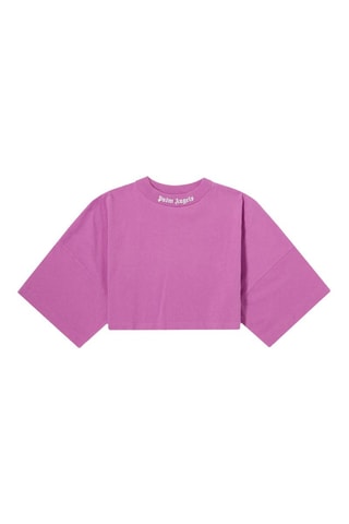 Cropped T-shirt - Roze