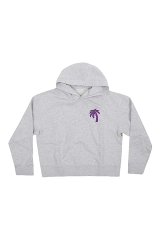 Sweater met Capuchon - Gemêleerd Grijs