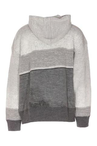 Sweater met Capuchon - Gemêleerd Lichtgrijs
