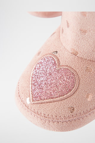 Chaussons fourrés - Rose