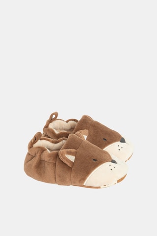 Chaussons - Marron clair