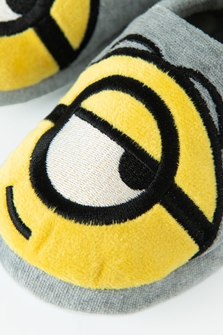 Pantoufles Stuart Les Minions - Gris