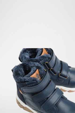 Boots fourrés - Bleu marine