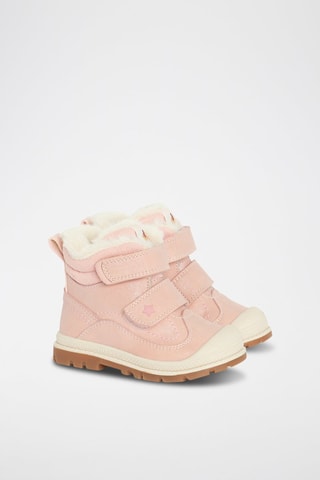 Bottines fourrées - Rose
