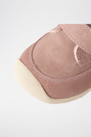 Bottines fourrées - Rose poudré