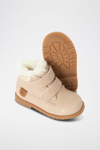 Bottines fourrées - Marron clair