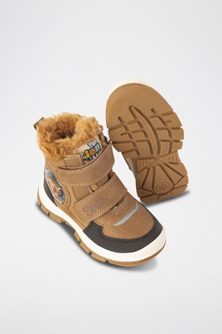 Bottines fourrés Simba Le Roi Lion Disney - Marron