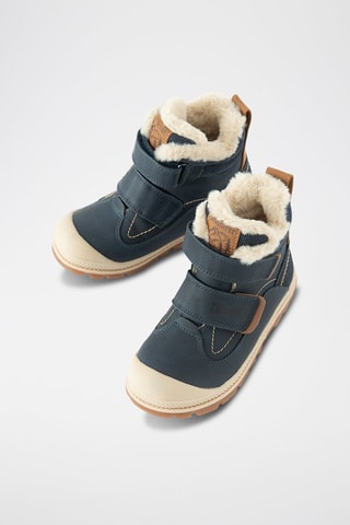 Bottines fourrés - Bleu marine