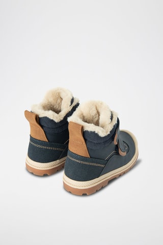 Bottines fourrés - Bleu marine
