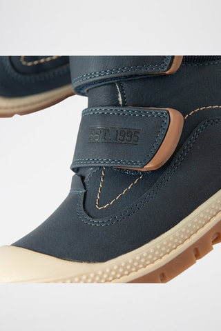 Bottines fourrés - Bleu marine