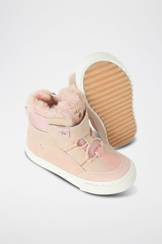 Bottines fourrées - Rose