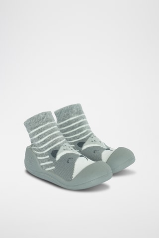 Bottines - Gris clair