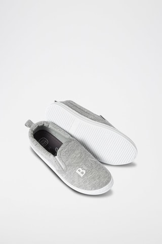Slip-on Gris clair chiné