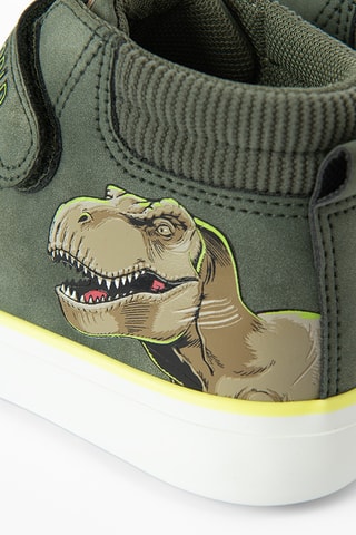 Baskets montantes Jurassic World - Kaki