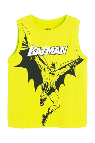 Débardeur Batman La Ligue des Justiciers DC Comics - Vert fluo
