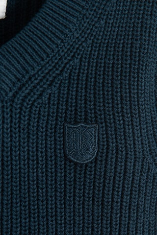 Pull sans manches - Bleu marine