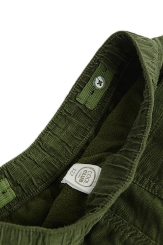 Jogger en velours - Kaki