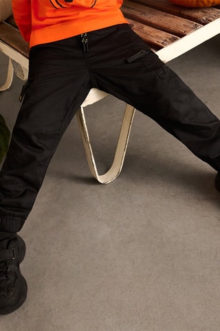 Pantalon cargo - Noir