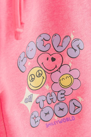 Jogging Smiley - Rose